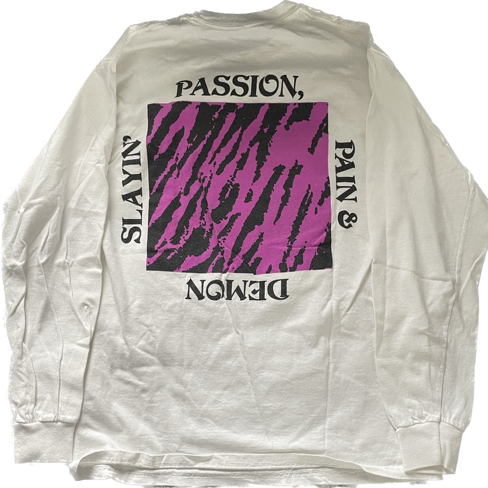 Kid Cudi Passion, Pain & Demon Slayin’ 2017 Tour Long Sleeve (Medium) - Picture 2 of 3